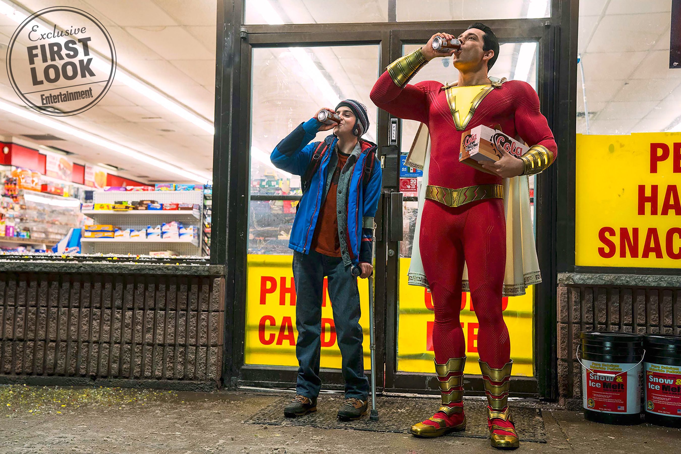 Shazam Movie Costume Officially Revealed