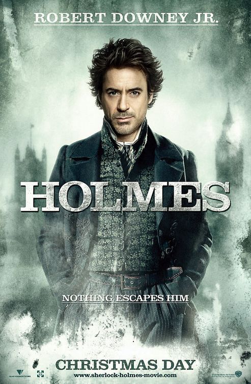 Sherlock Holmes RDJ poster