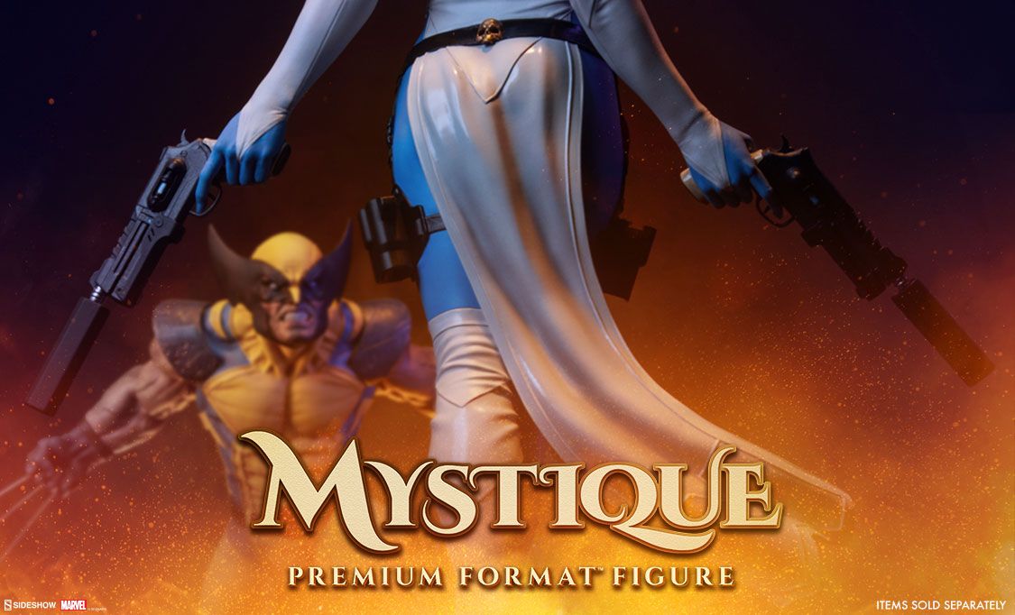 Sideshow Mystique Figure Teaser Art