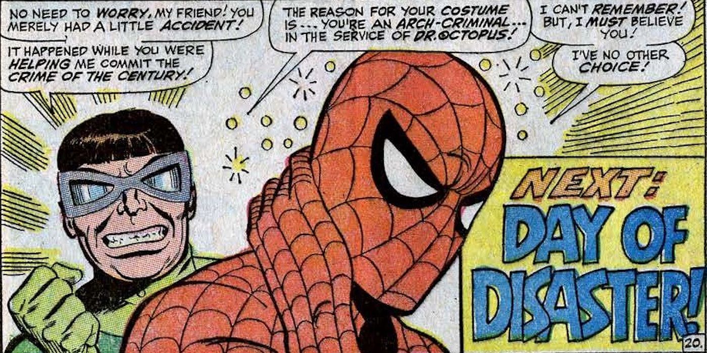 Spider-Man has Amnesia thanks to Doctor Octopus in Marvel Comics