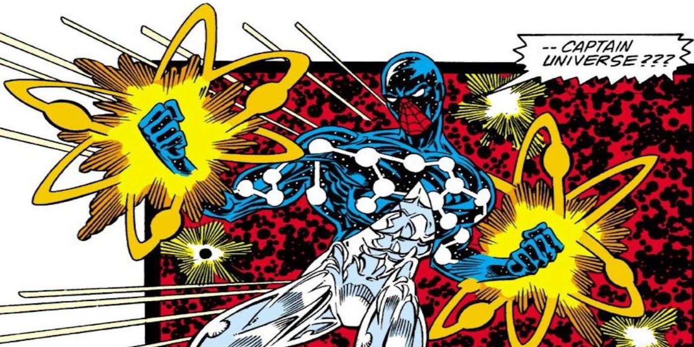Spider-Man as Captain Universe in Marvel Comics