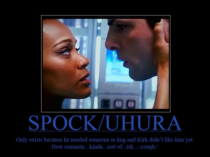 Star Trek movie memes Spock Uhura