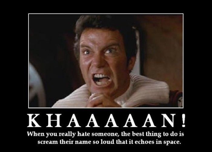 Star Trek movie memes Wrath of Khan