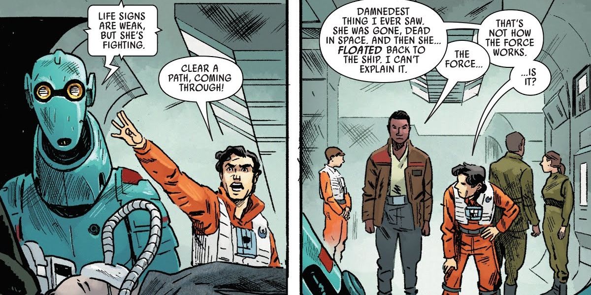 Star Wars Last Jedi Movie Comic