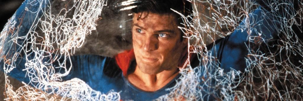 Superman III Superman in bubble