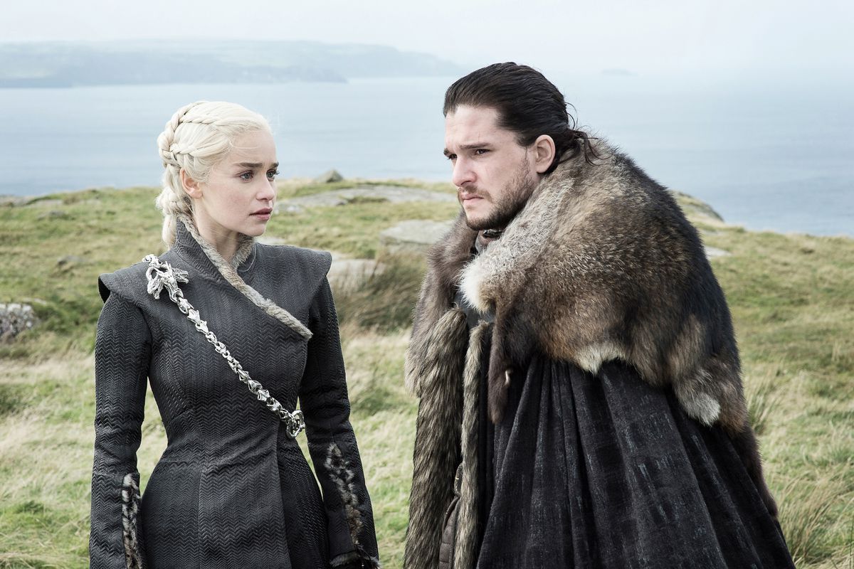 TV Couples Jon Dany Game Of Thrones