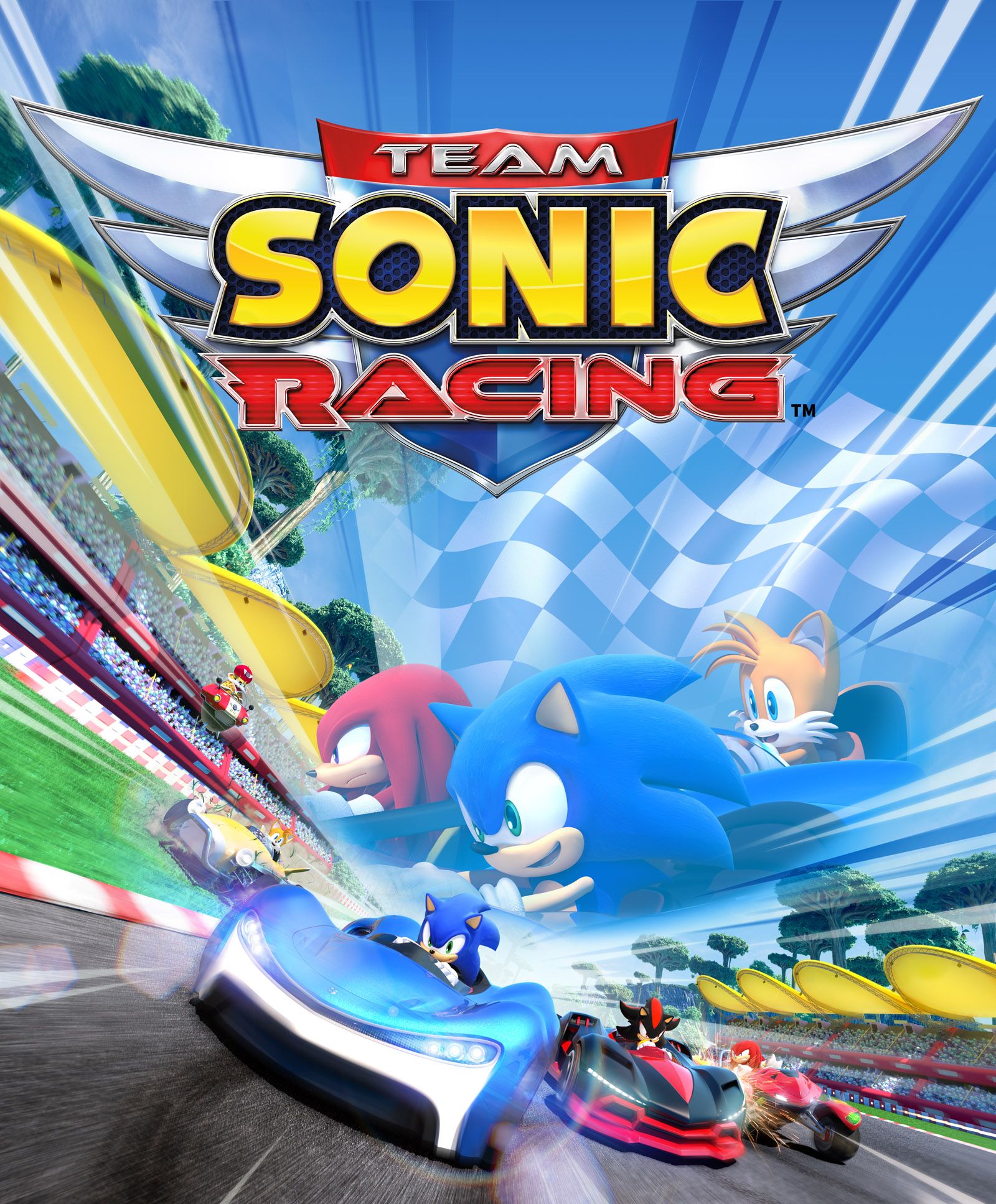 Team Sonic Racing Cover Art
