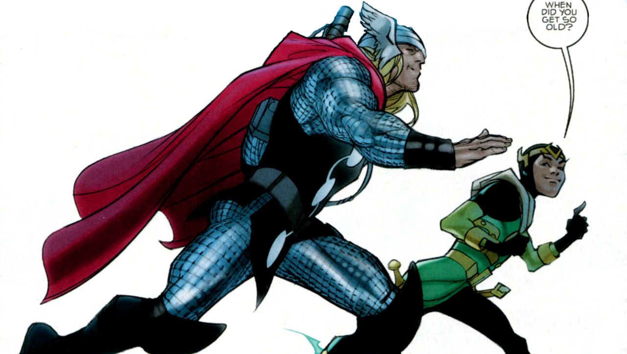 Thor #617 Thor finds Kid Loki in Paris 2