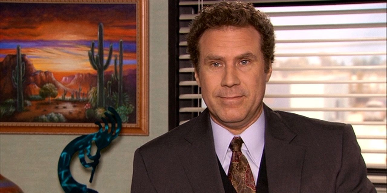 Deangelo Vickers talking to the camera in The Office