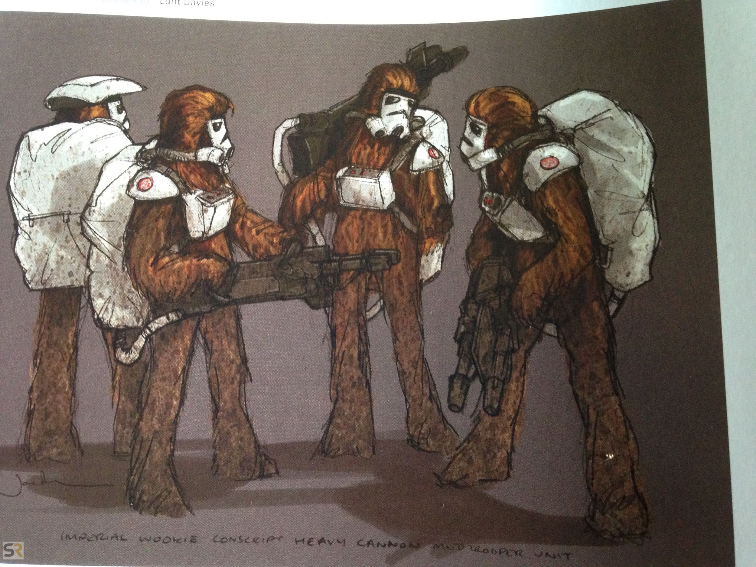 Wookiee Stormtrooper group