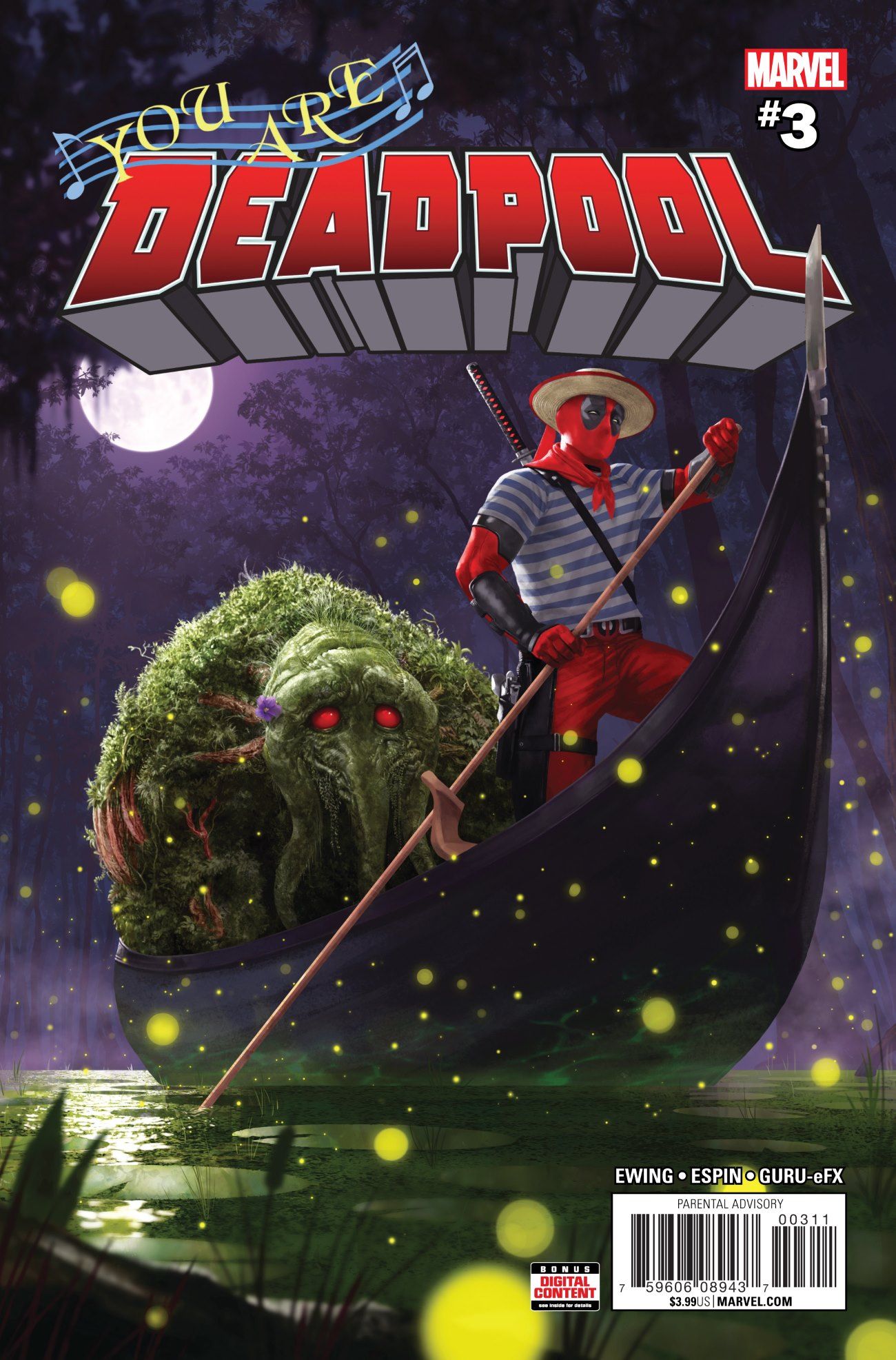 You Are Deadpool 3 Comic Cover