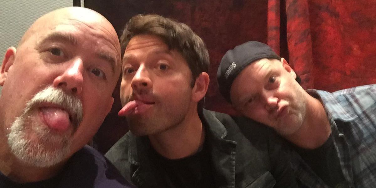 Clif Kosterman with Misha Collins