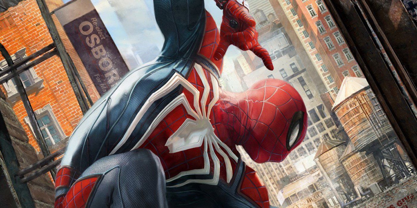 Insomniac Games' Spider-Man PS4 Art Revealed