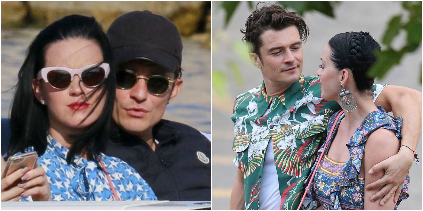Katy Perry and Orlando Bloom on vacation