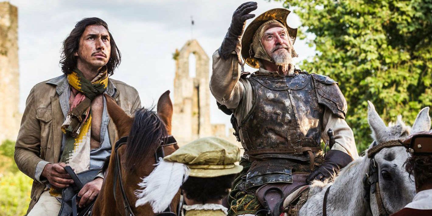 Adam Driver and Jonathan Pryce in Man Who Killed Don Quixote