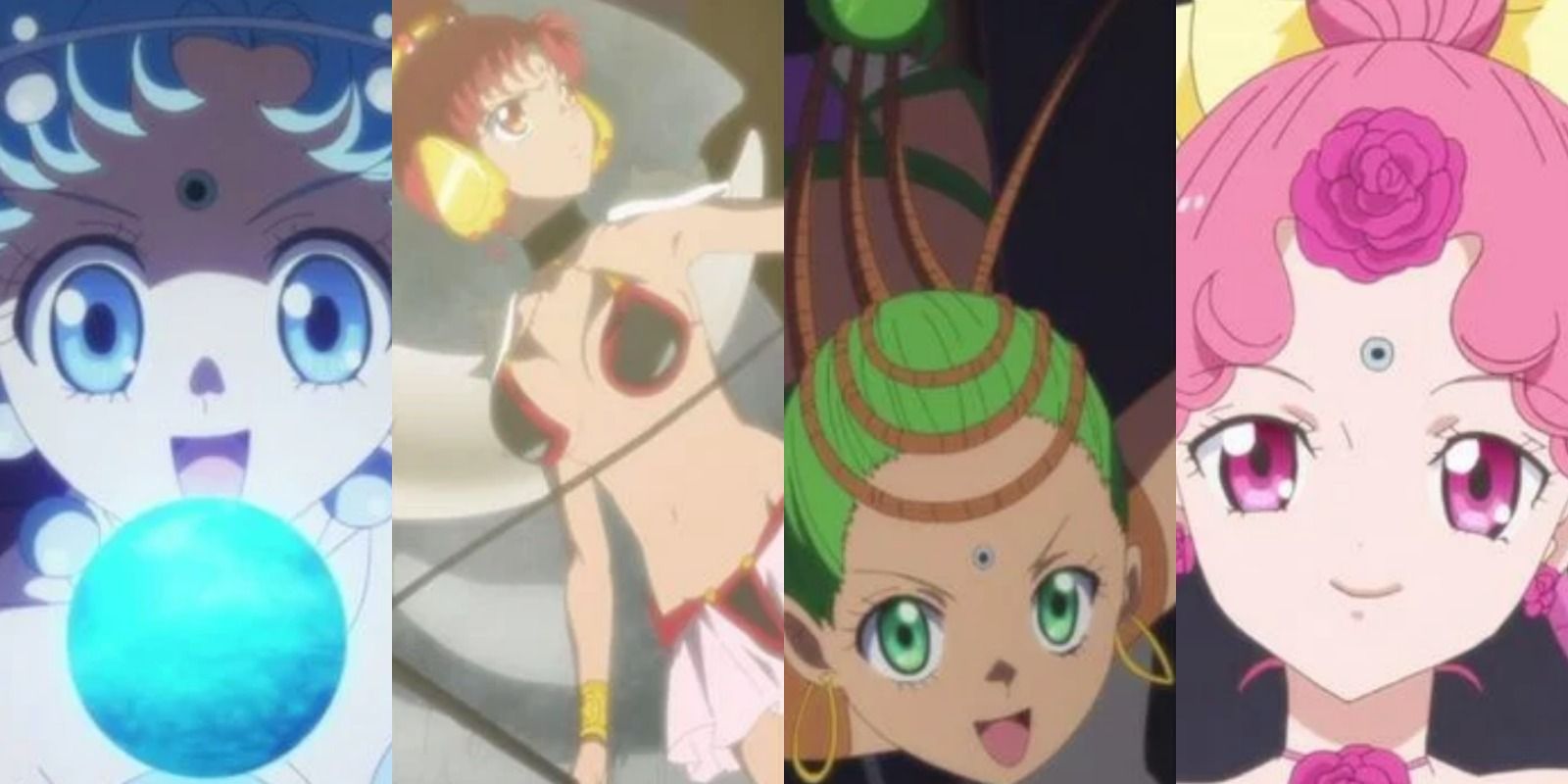 Amazoness Quartet as they appear in Sailor Moon Eternal