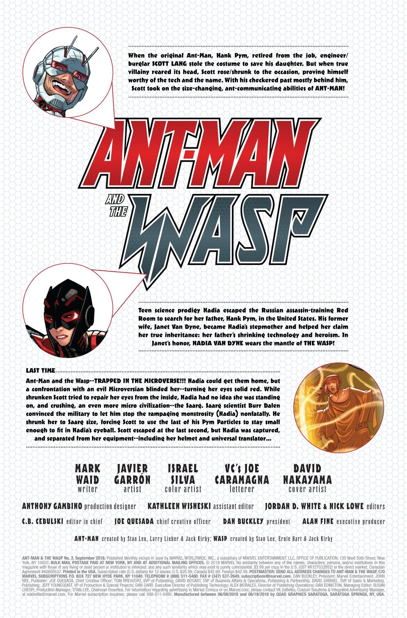 Ant-Man and Wasp Comic Preview 1