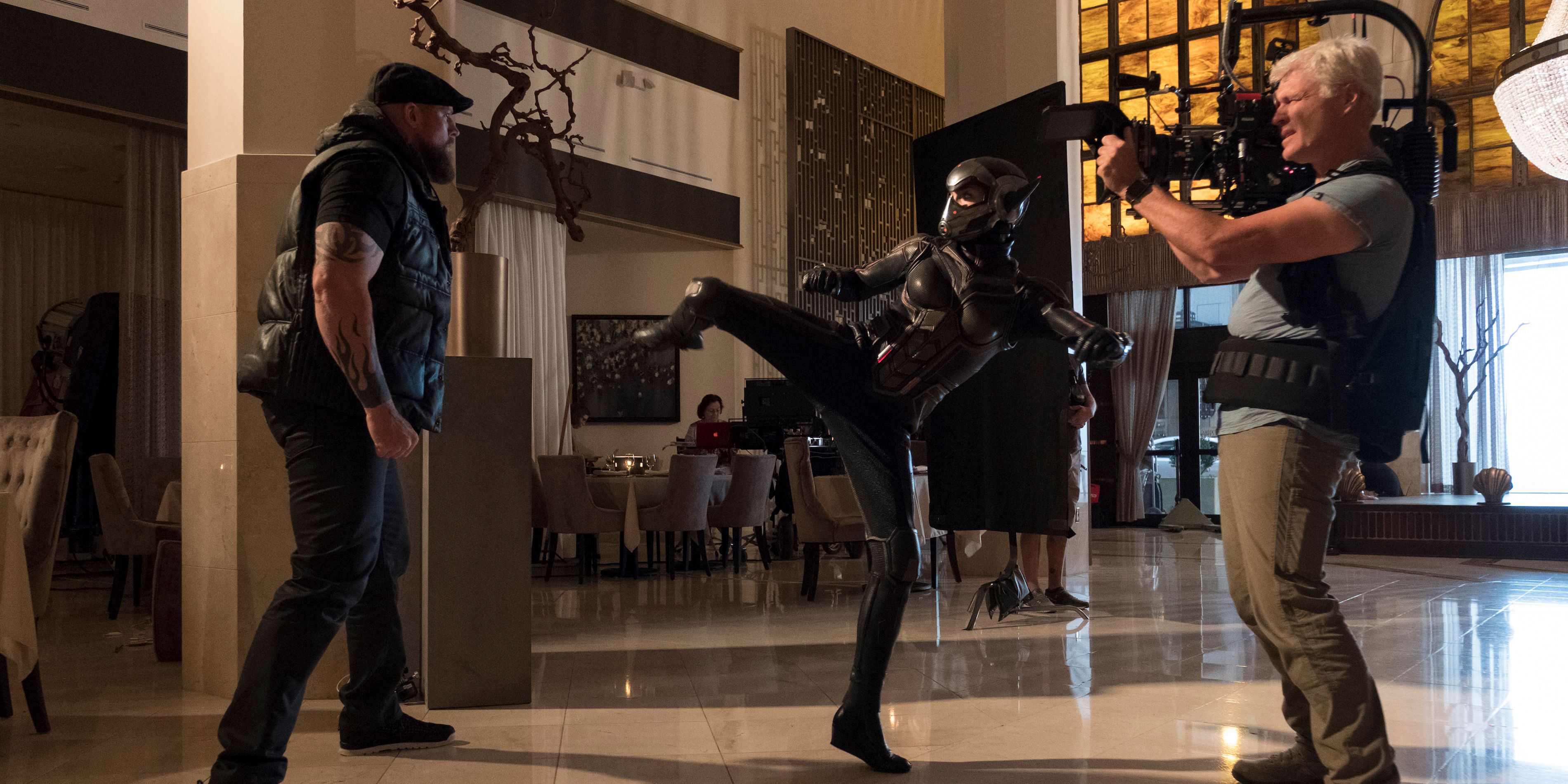 Ant-Man and the Wasp Behind the Scenes Set Image - Cropped 2