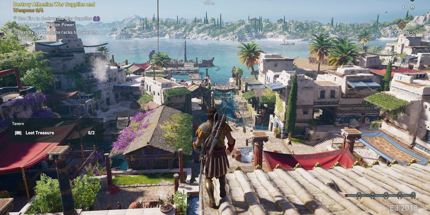 Landscape from Assassins Creed Odyssey