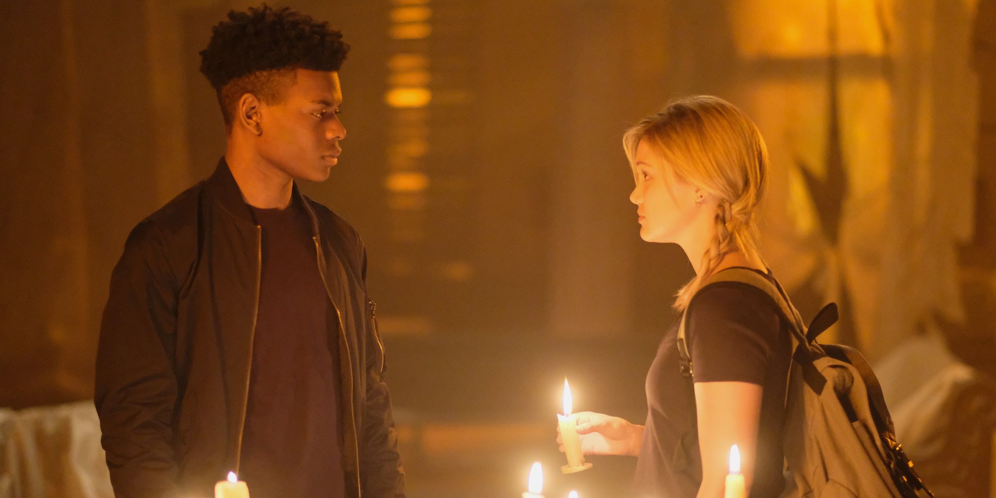 Aubrey Jospeh and Olivia Holt in Cloak and Dagger