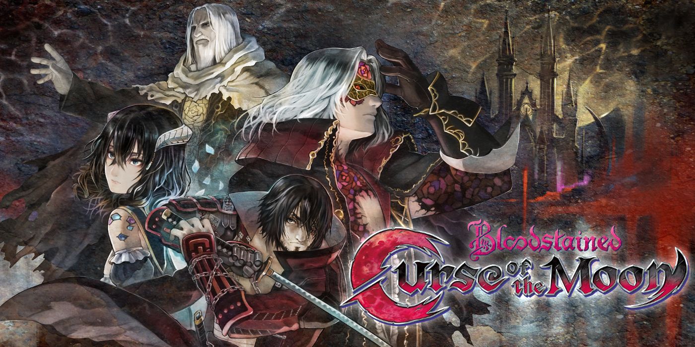 Bloodstained Curse of the Moon Logo