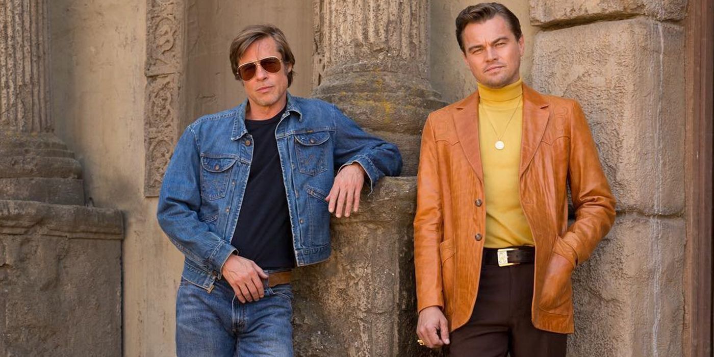 Brad Pitt and Leonardio DiCaprio in Once Upon a Time in Hollywood