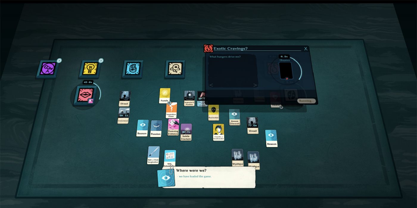 Cultist Simulator Gameplay