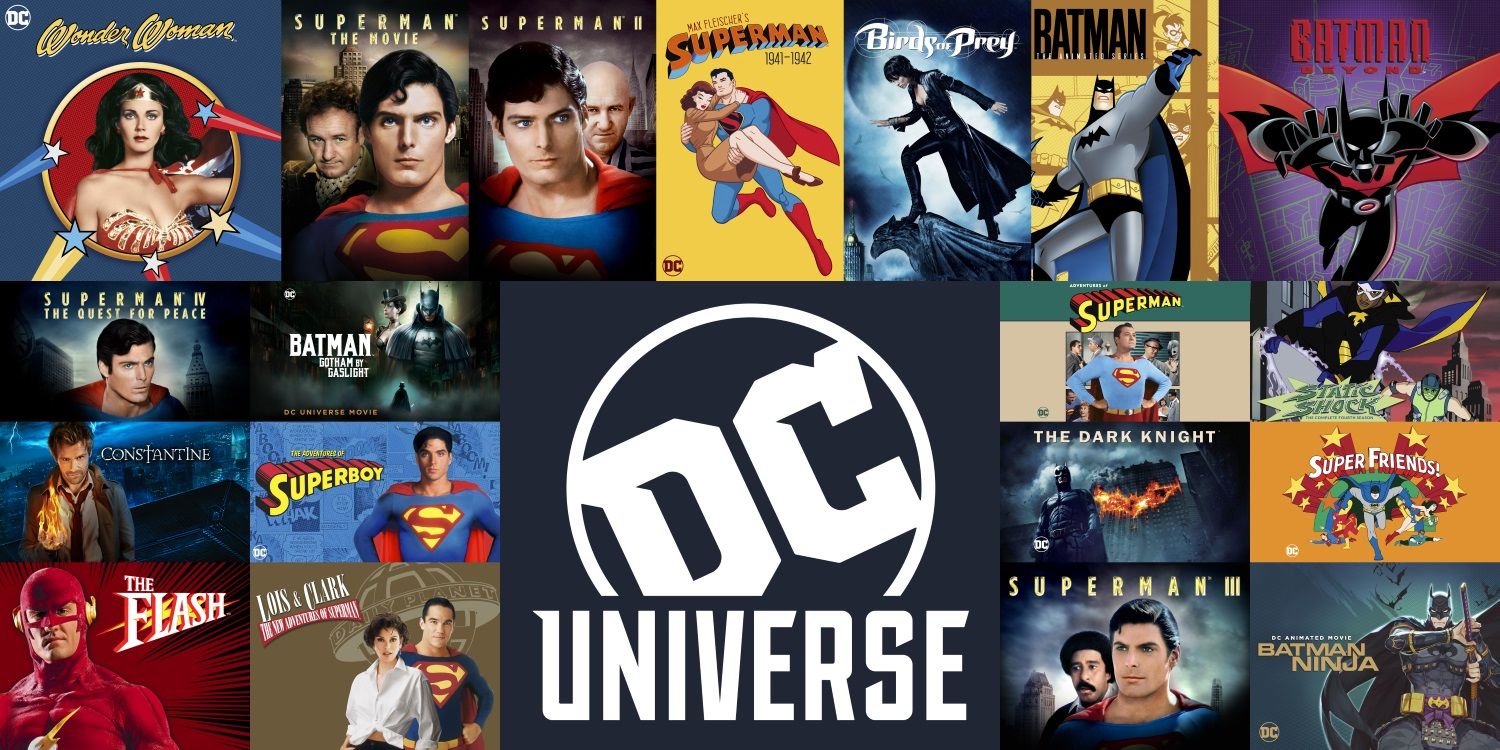 DC Universe Movies TV Shows