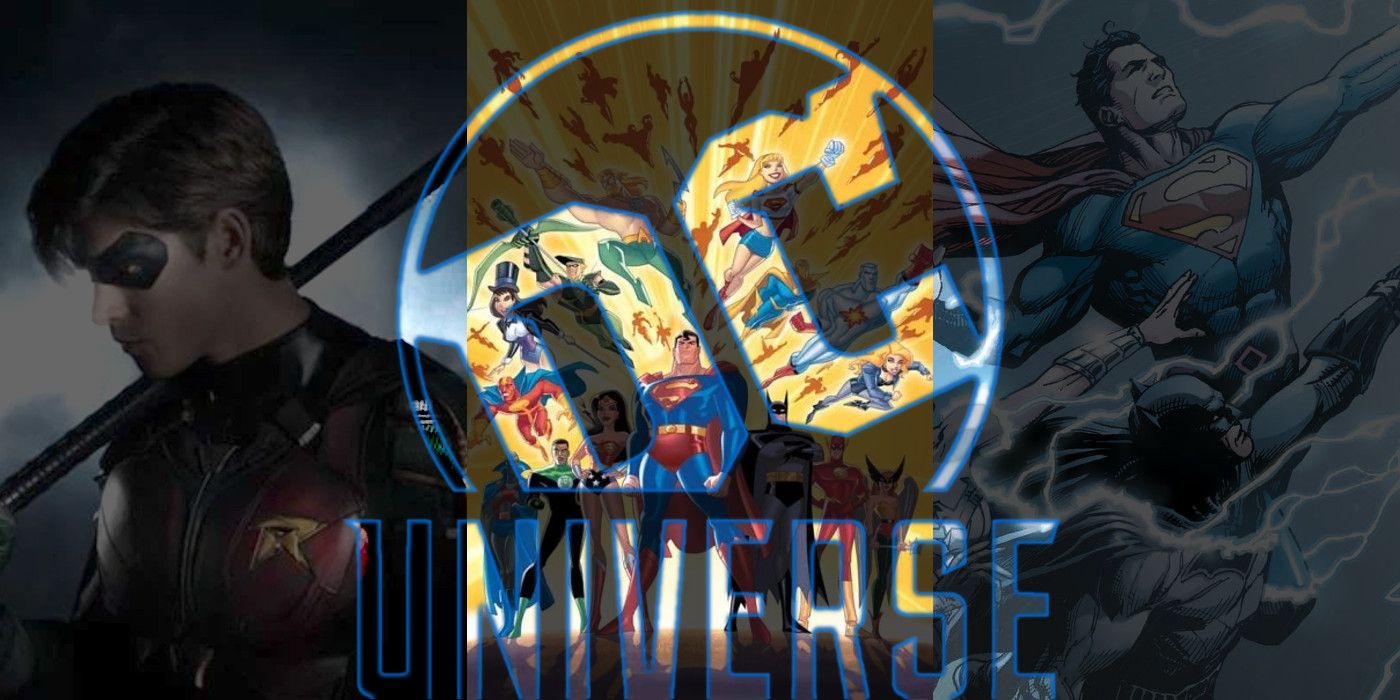 DC Universe Titans Justice League Unlimited DC Rebirth Movies TV Comics