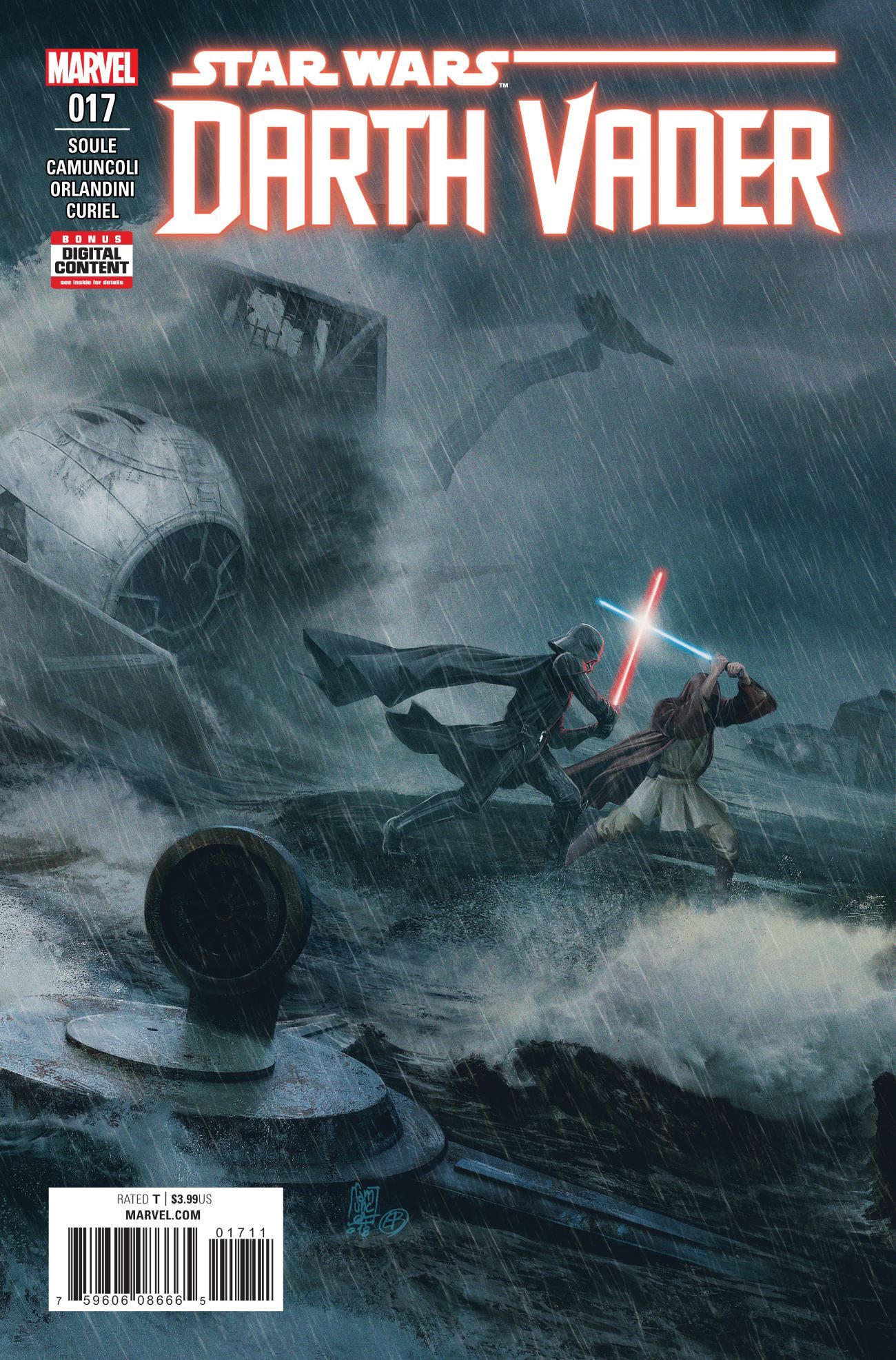 Darth Vader Comic 17 Cover