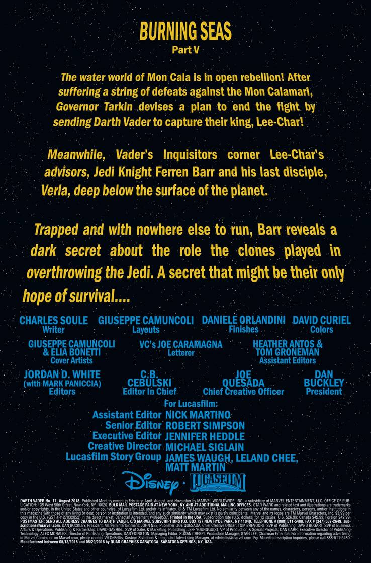 Episode IX: Spoilers and Rumors - Page 2 Darth-Vader-Comic-17-Preview-1