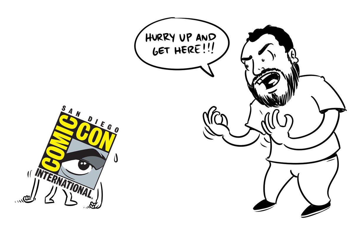 David F. Sandberg Comic Con Tease Photo