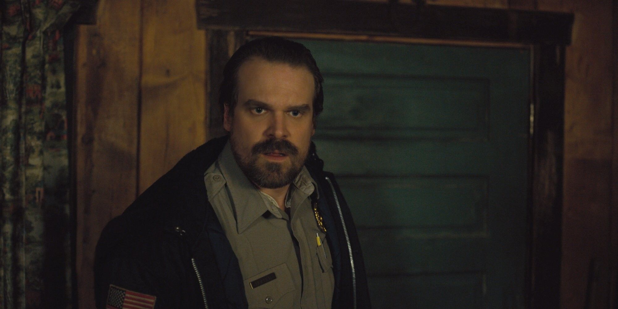 David Harbour as Hopper in Stranger Things