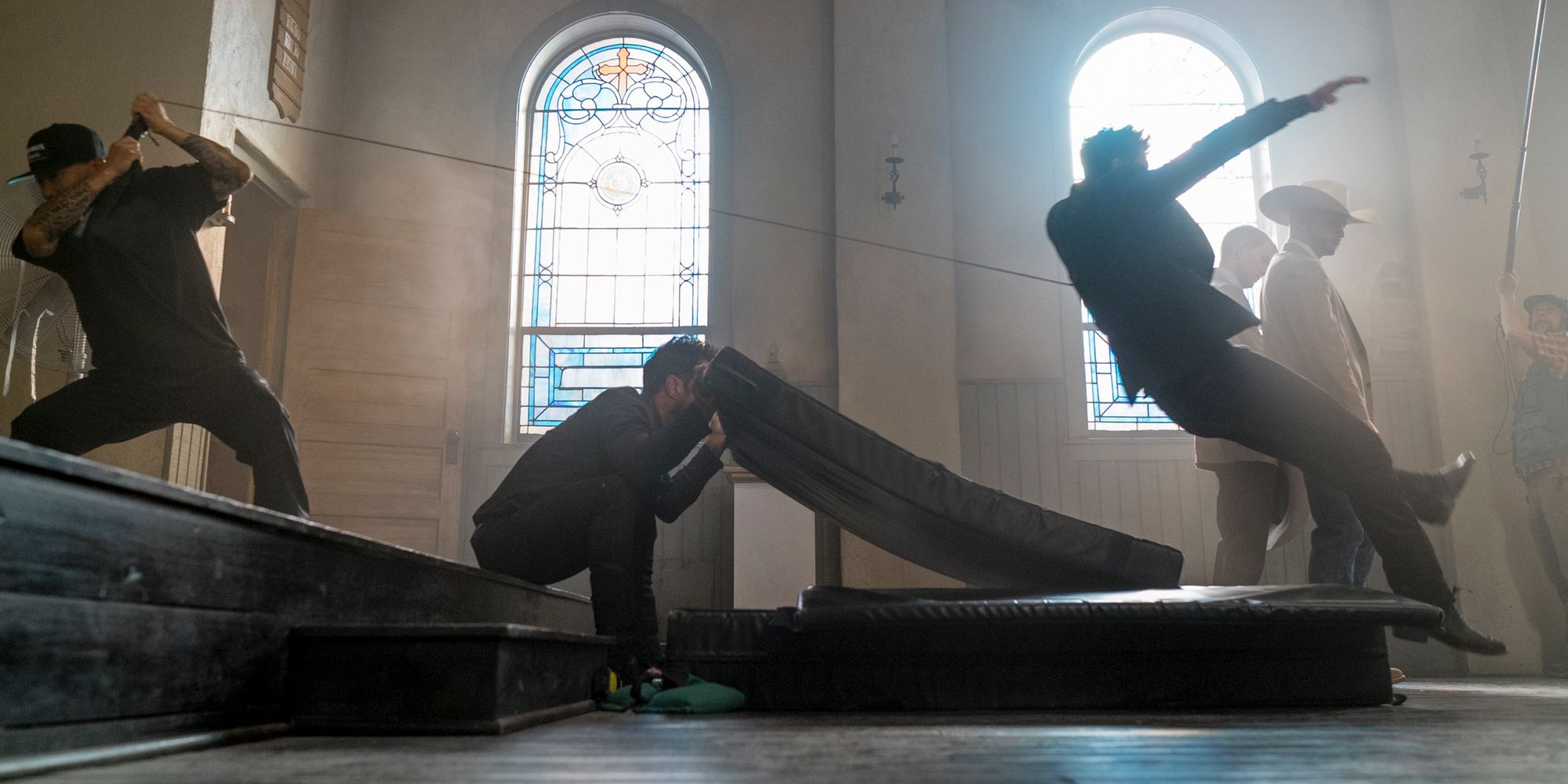 Dominic Cooper Stunt Preacher Season 1