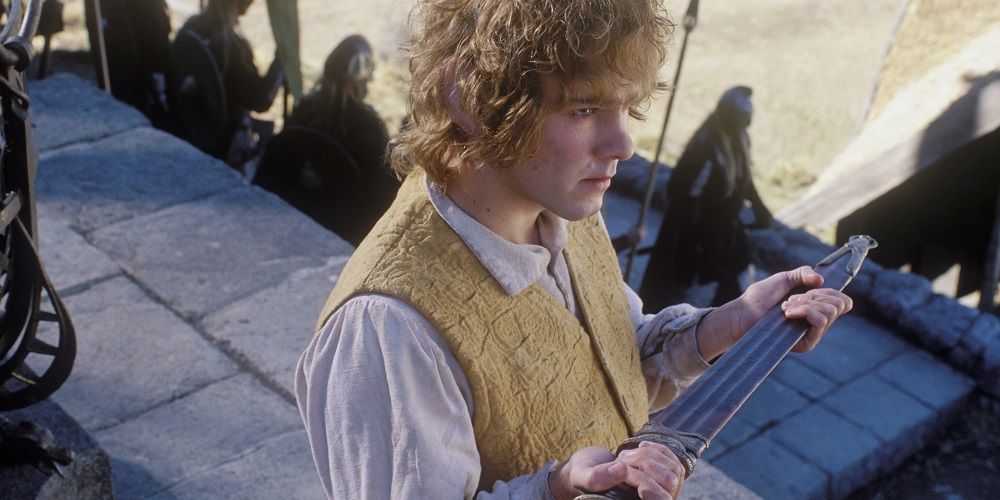Dominic Monaghan as Merry Brandybuck in The Lord of the Rings