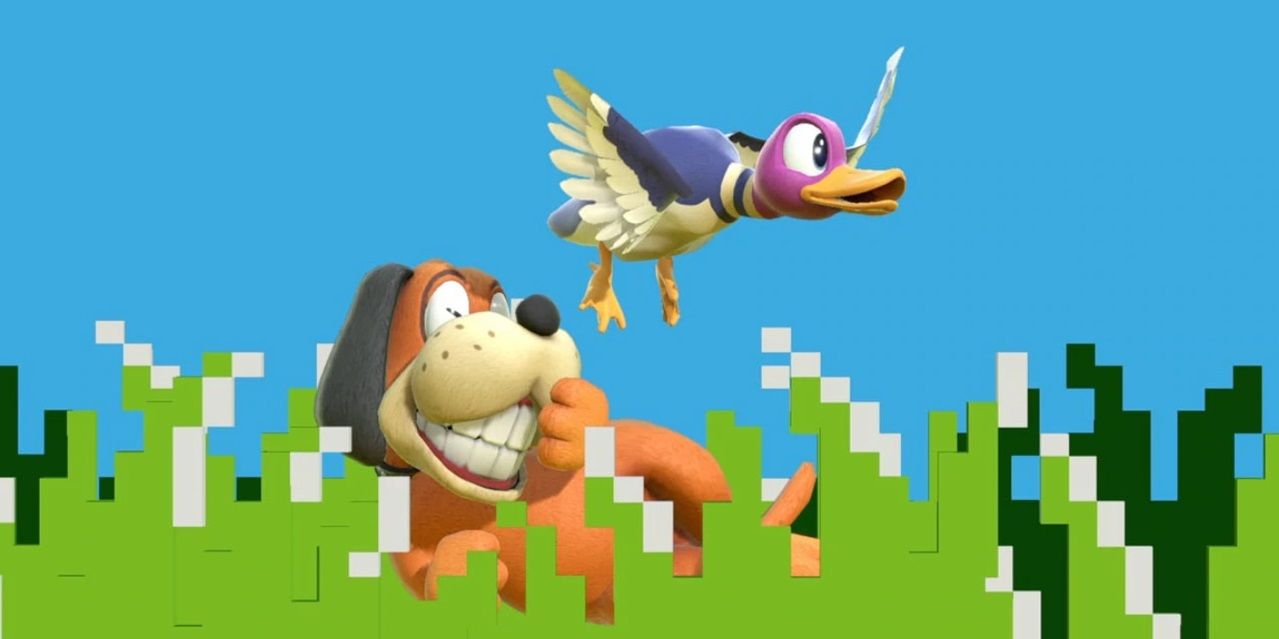 Duck hunt In Super Smash Bros Ultimate