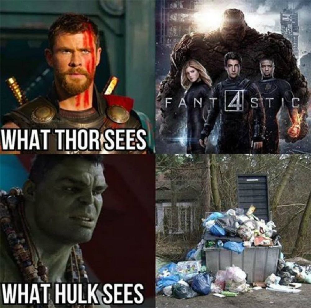 F4 According to Hulk and Thor