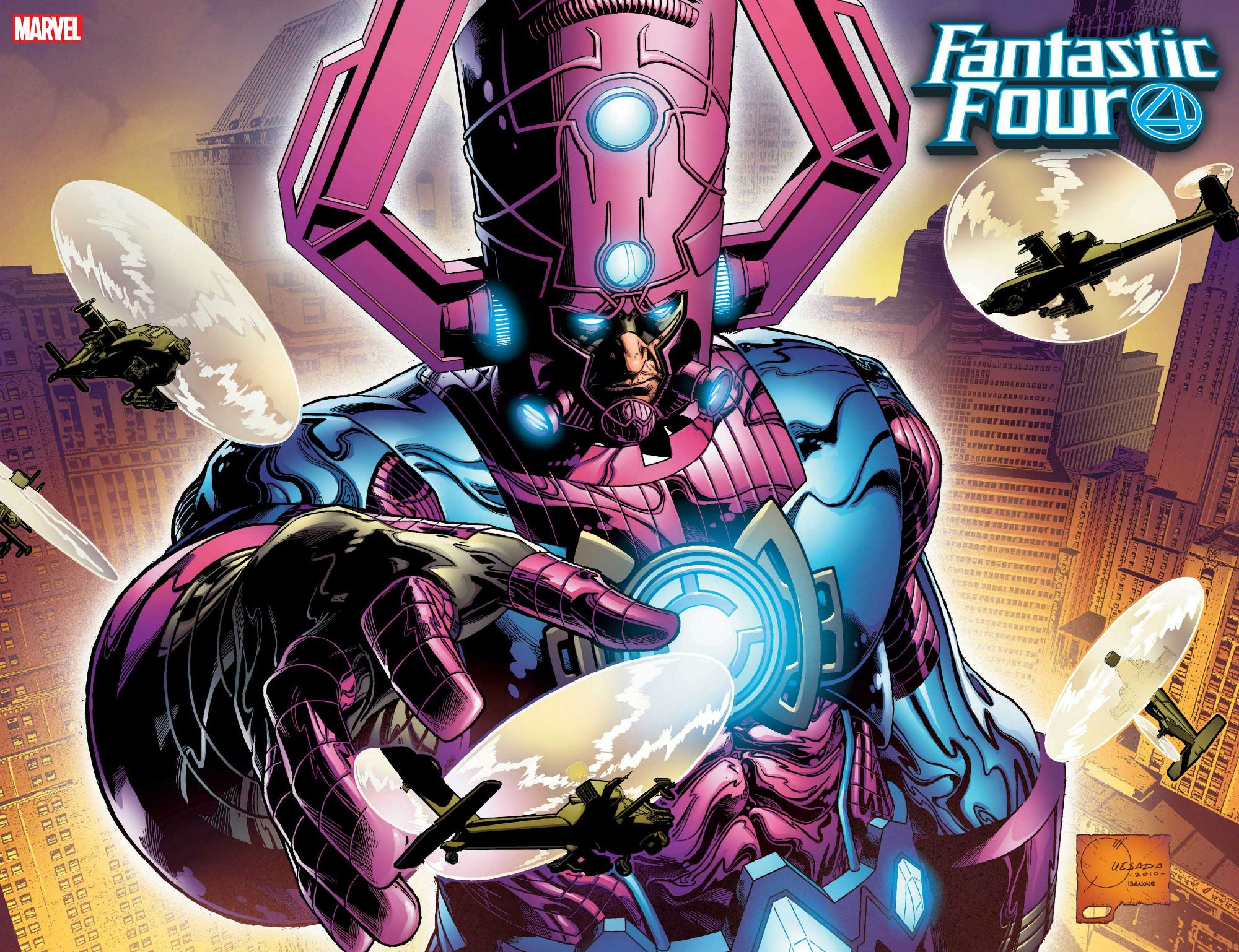 Fantastic Four Galactus Joe Quesada