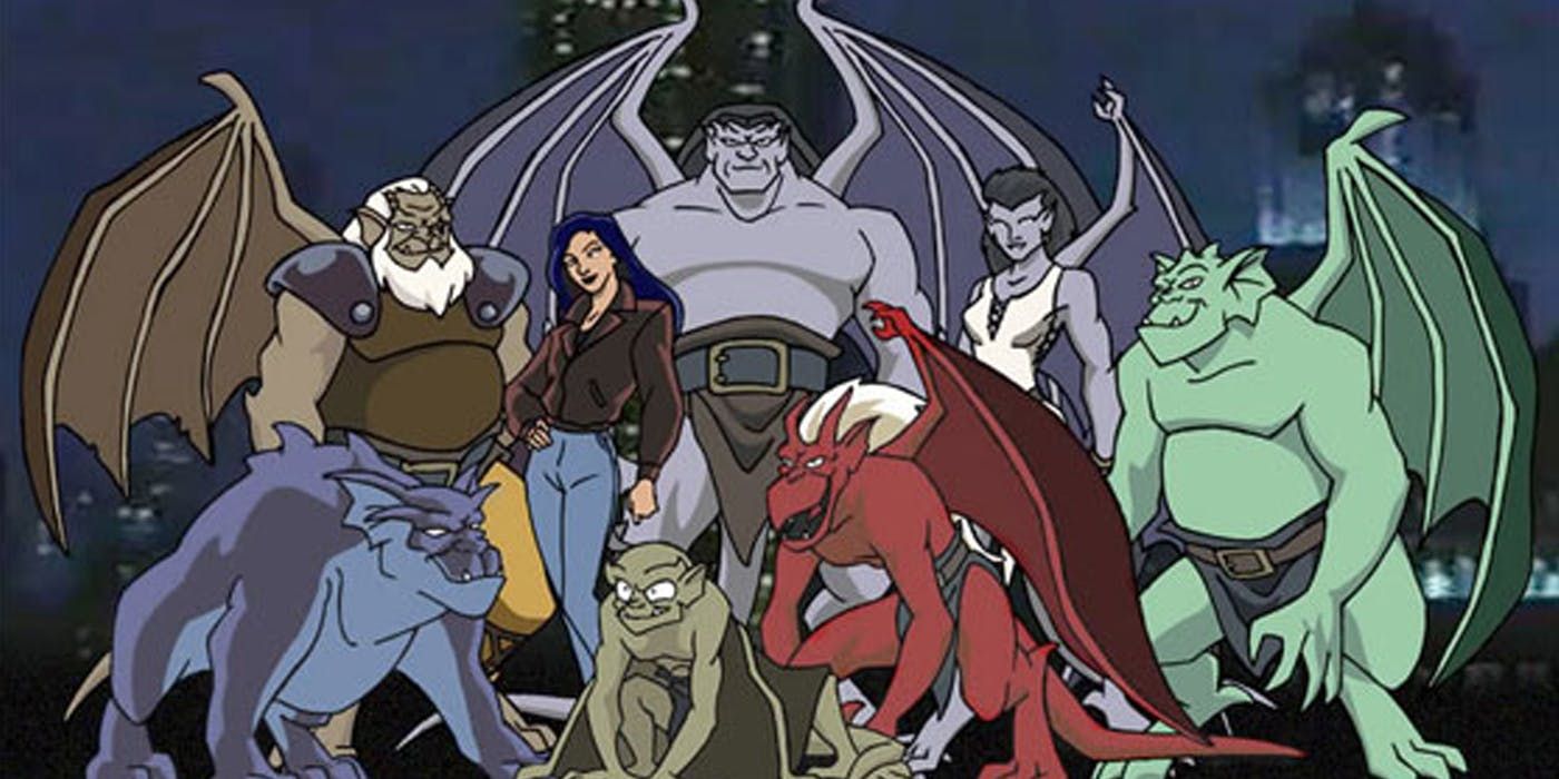 The heroes of Gargoyles shown together