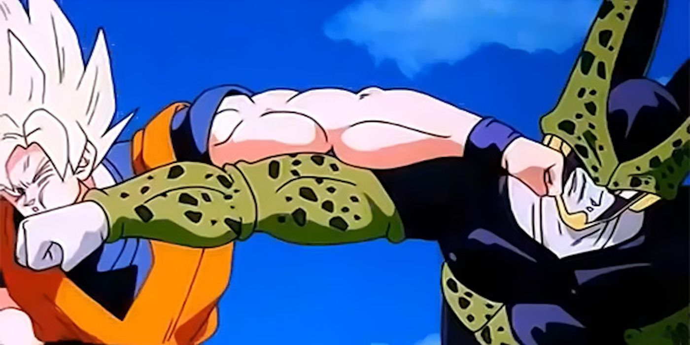 Goku Versus Cell Punches