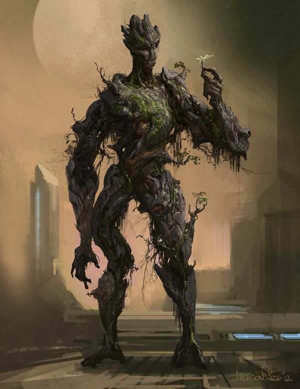 Groot Concept Art