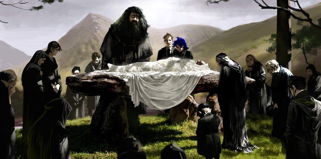 Harry Potter Dumbledore Funeral