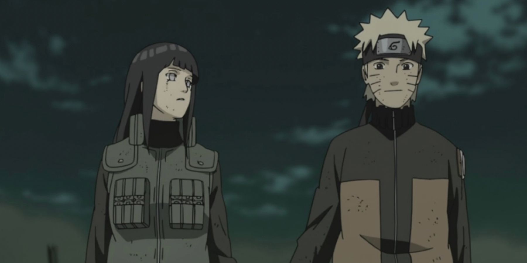 Hinata and Naruto together during the Fourth Shinobi World War