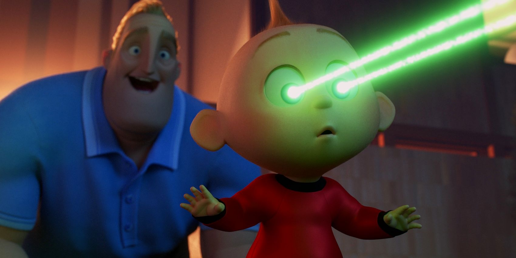 Incredibles 2 Jack Jack laser eyes