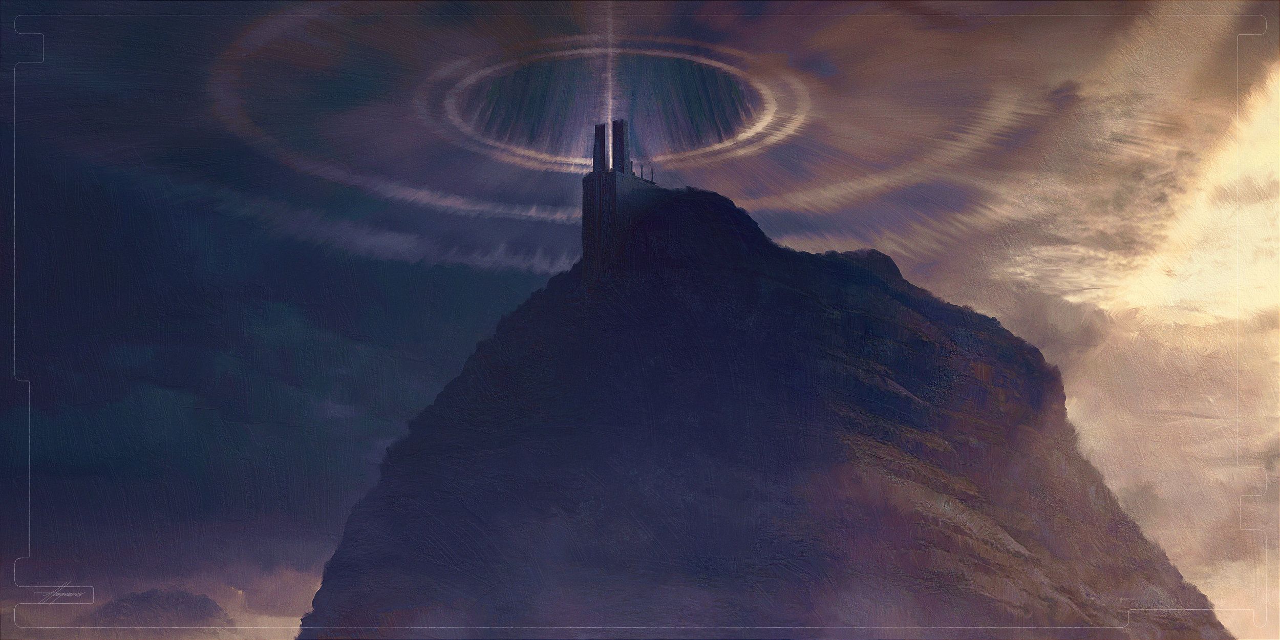 Infinity War concept art - Vormir temple