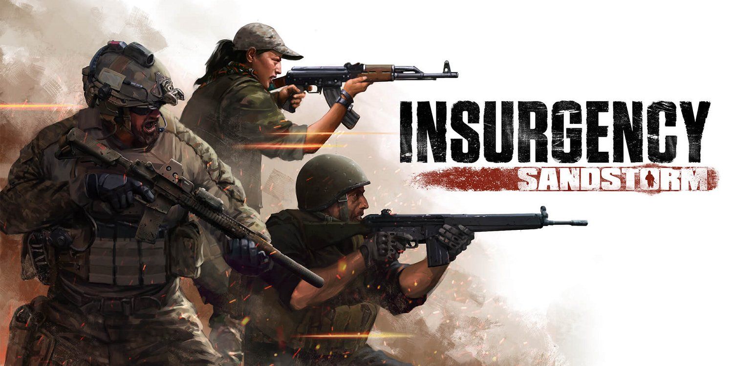 Various characters charge into battle from Insurgency: Sandstorm