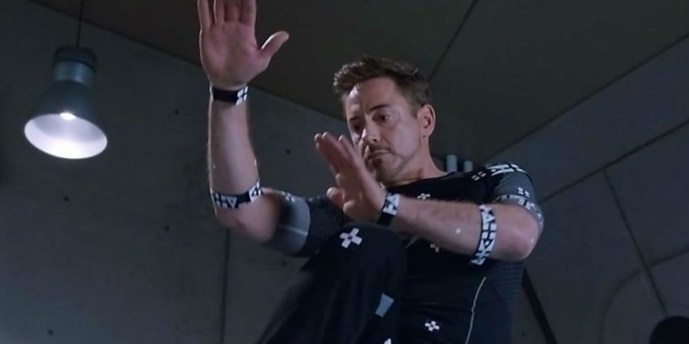 Iron Man 3 Robert Downey Jr motion capture