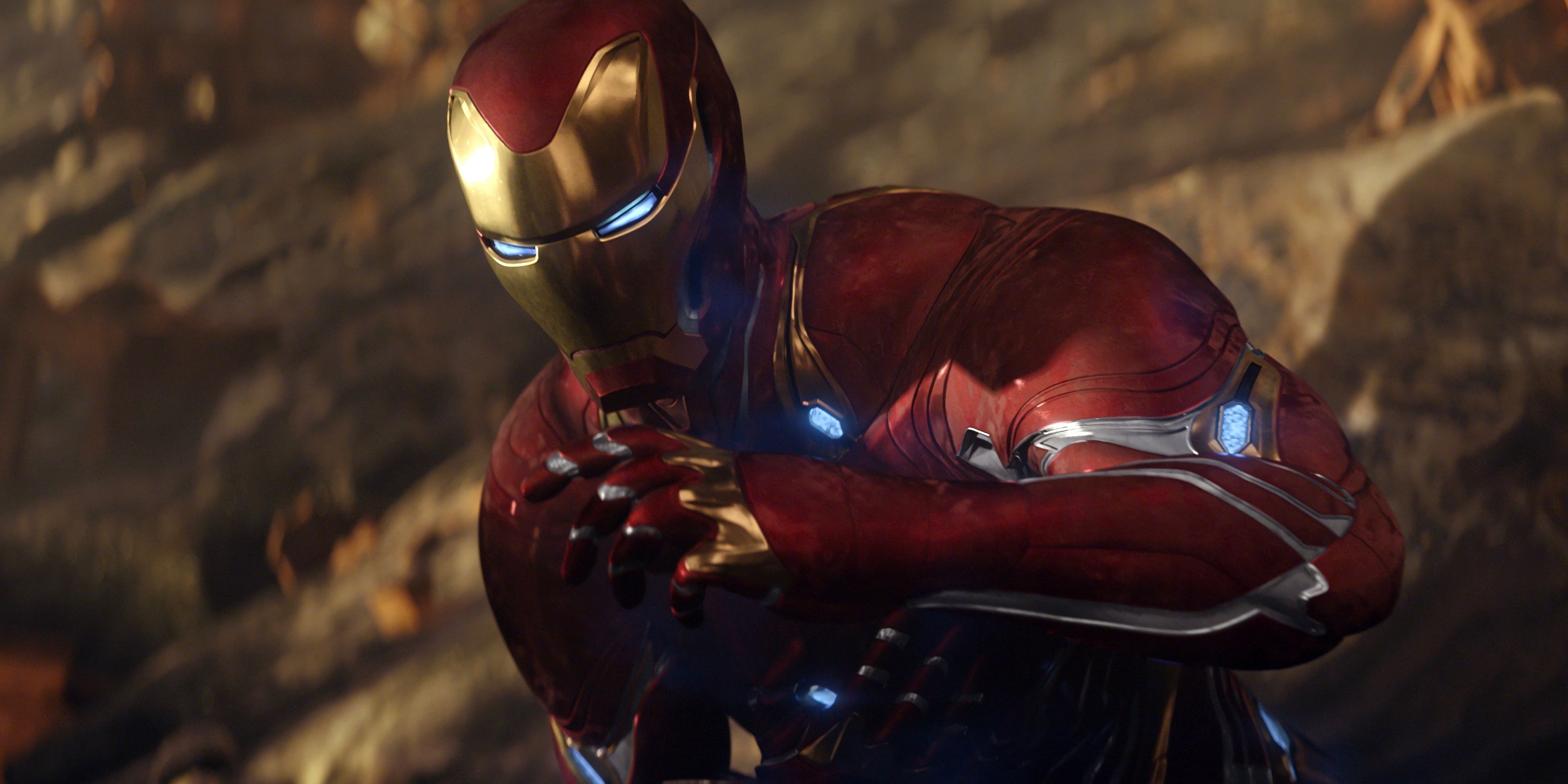 Iron Man's suit in Infinity War