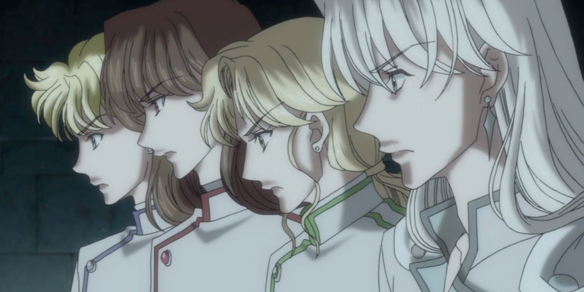 The Kings Of Heaven, Kunzite Zoisite Jadeite and Nephrite in Sailor Moon Crystal