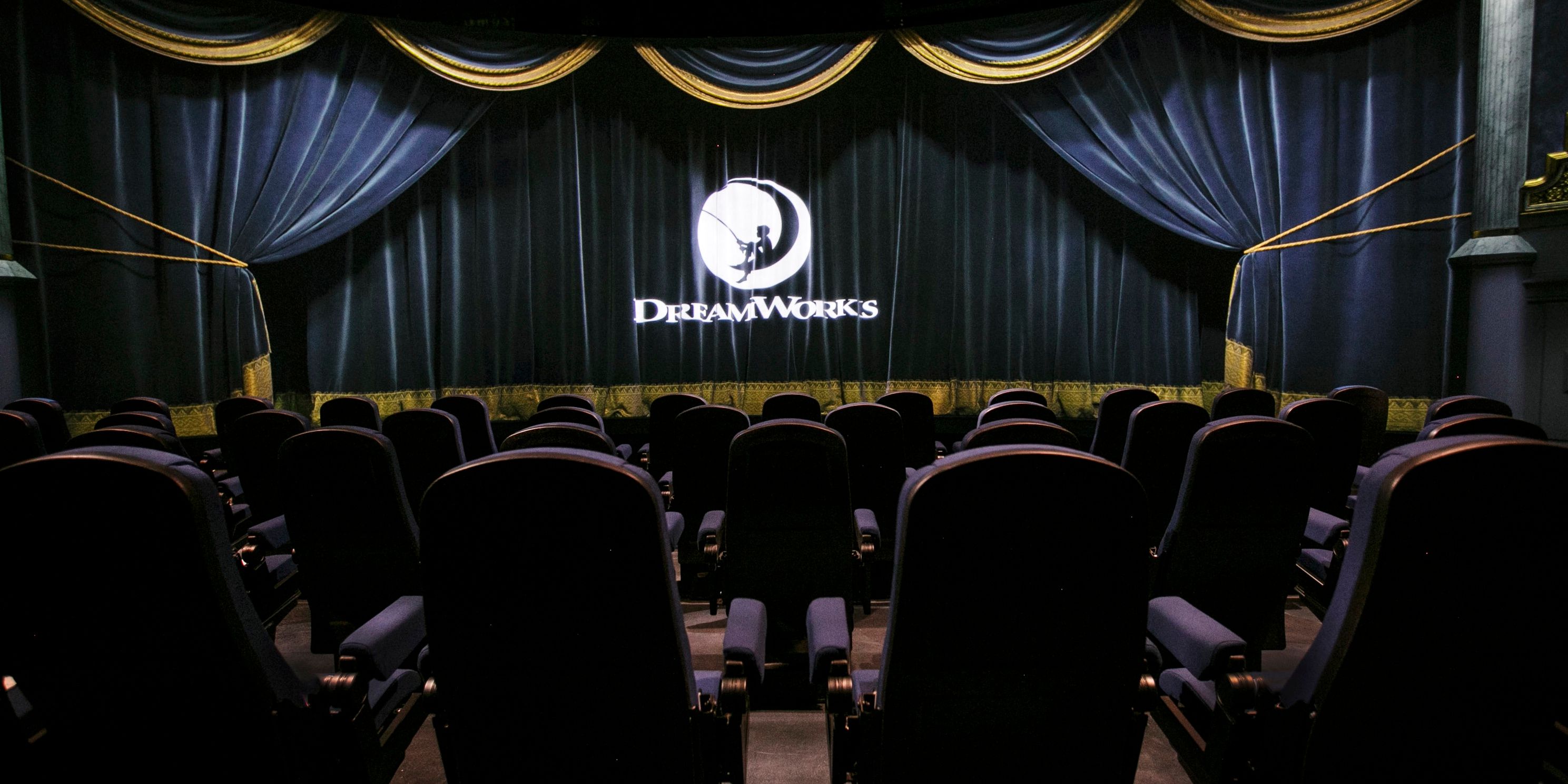 Kung Fu Panda theater interior